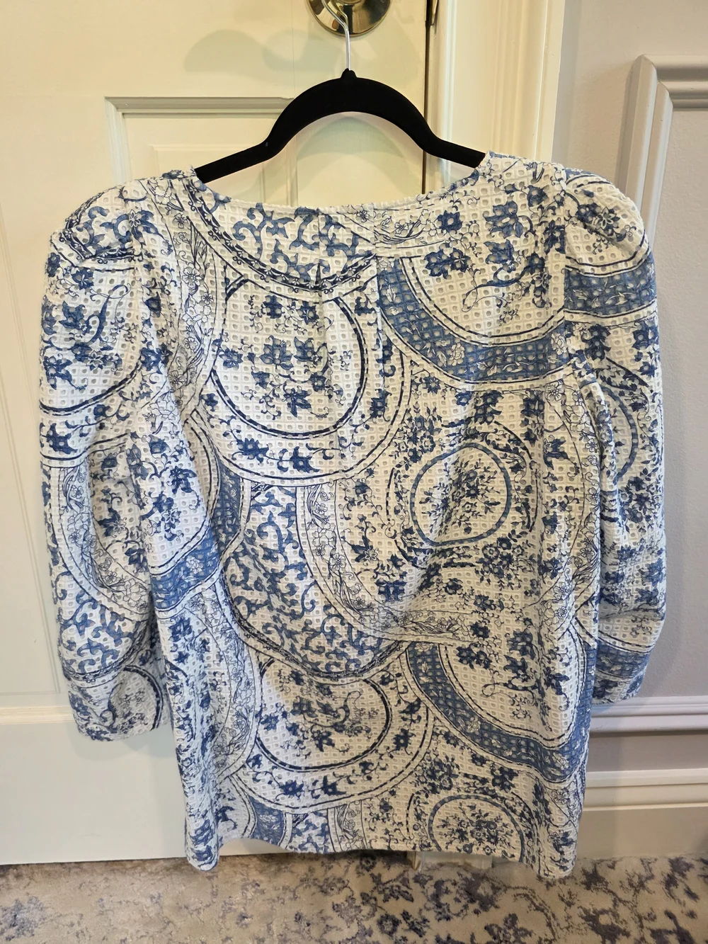 Tuckernuck neck blouse